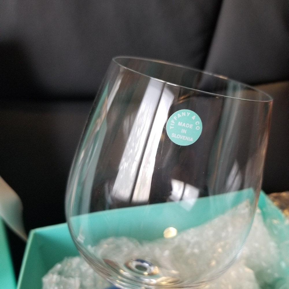 Incredible Tiffany Wine Glasses